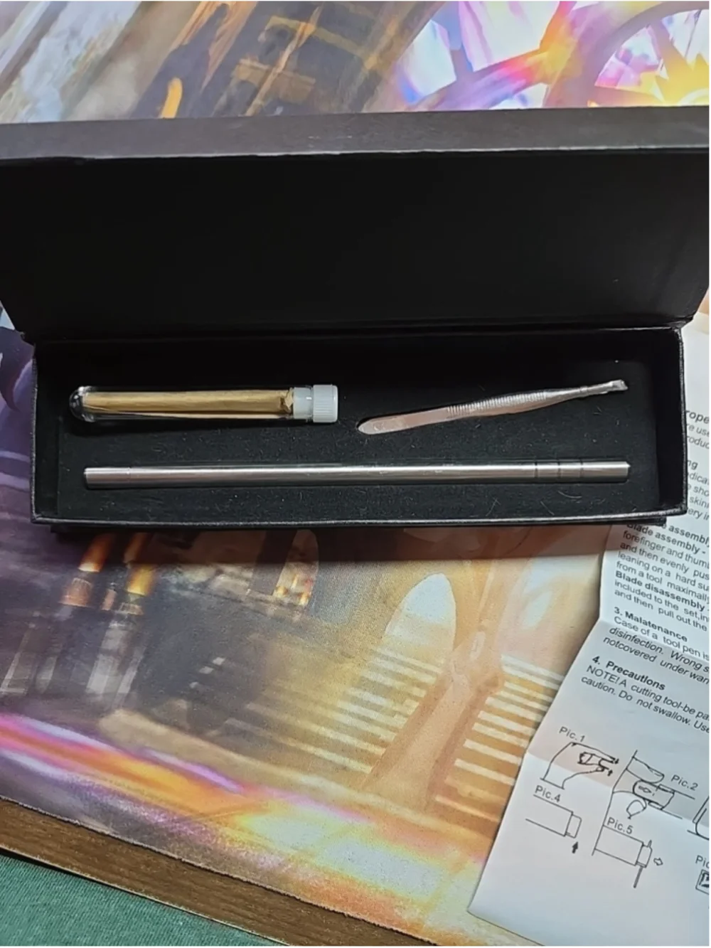 Stainless Steel Hair Tattoo Pen for Hair Design